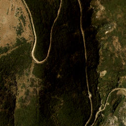 Satellite imagery of Mount Somers Coal Mine, NZ