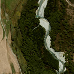 Satellite imagery of Blowing Point, NZ