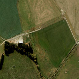 Satellite imagery of Blands Bluff, NZ