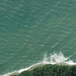 Satellite imagery of Abbey Rocks, NZ