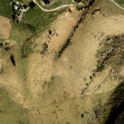 Satellite imagery of Blands Bluff, NZ