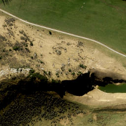 Satellite imagery of Blands Bluff, NZ