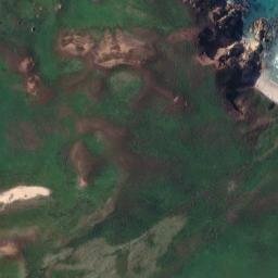 Satellite imagery of Cape Young, NZ