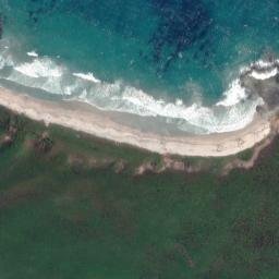 Satellite imagery of Cape Young, NZ
