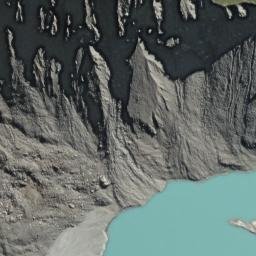 Satellite imagery of Kea Point, NZ