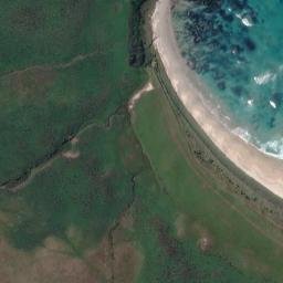 Satellite imagery of Cape Young, NZ
