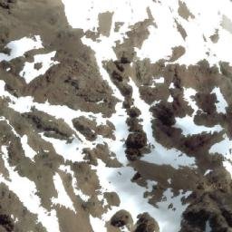 Satellite imagery of Cerro Poncho Moro, AR