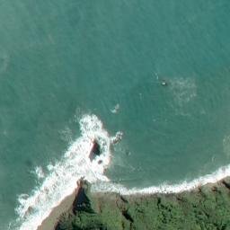 Satellite imagery of Seal Point, NZ