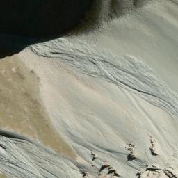 Satellite imagery of The Needles, NZ