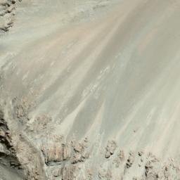 Satellite imagery of The Needles, NZ