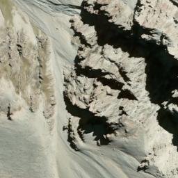 Satellite imagery of The Needles, NZ