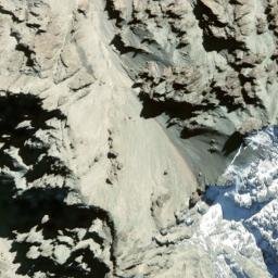 Satellite imagery of The Needles, NZ