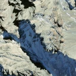 Satellite imagery of The Needles, NZ