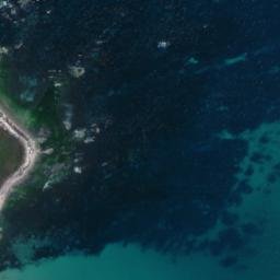 Satellite imagery of Cape Pattisson, NZ