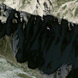 Satellite imagery of Hoophorn Spur, NZ