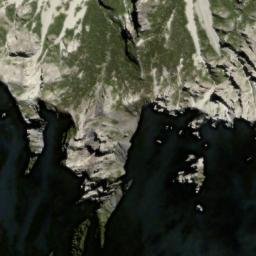 Satellite imagery of Hoophorn Spur, NZ