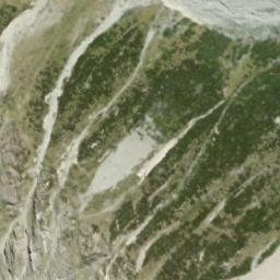 Satellite imagery of Hoophorn Spur, NZ