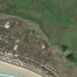 Satellite imagery of Waikeri Point, NZ
