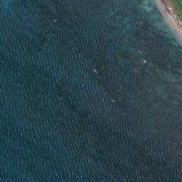 Satellite imagery of Waikeri Point, NZ