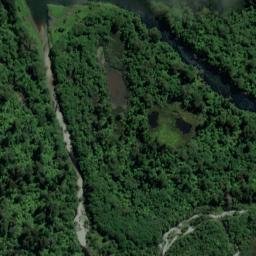 Satellite imagery of Moeraki Bluffs, NZ