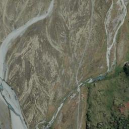 Satellite imagery of Rock Etam, NZ
