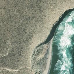 Satellite imagery of Punta Lobos, AR