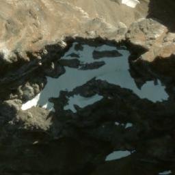 Satellite imagery of Cerro Huemul, CL
