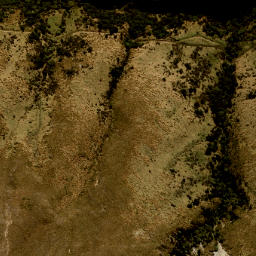 Satellite imagery of Mule Spur, NZ