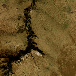 Satellite imagery of Mule Spur, NZ
