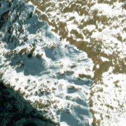 Satellite imagery of Reef Spur, NZ