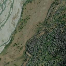 Satellite imagery of Tomnahurich Rock, NZ