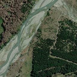 Satellite imagery of Tomnahurich Rock, NZ