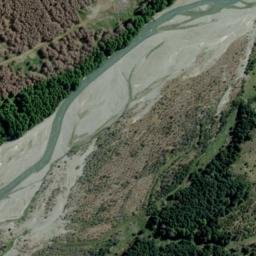 Satellite imagery of Tomnahurich Rock, NZ