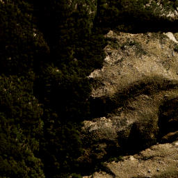 Satellite imagery of Coopers Spur, NZ