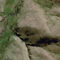 Satellite imagery of McLeods Spur, NZ