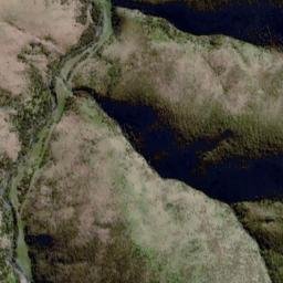 Satellite imagery of Hat Spur, NZ