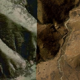 Satellite imagery of Pickets Spur, NZ