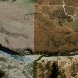 Satellite imagery of Pickets Spur, NZ