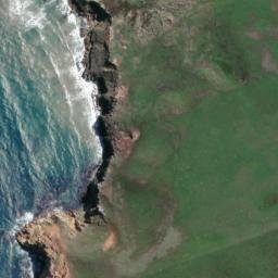 Satellite imagery of Red Bluff, NZ