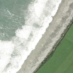 Satellite imagery of Mussel Point, NZ