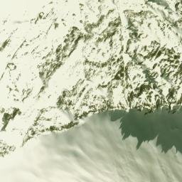 Satellite imagery of Macfarlane Ridge, NZ