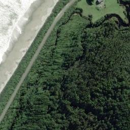 Satellite imagery of Mussel Point, NZ