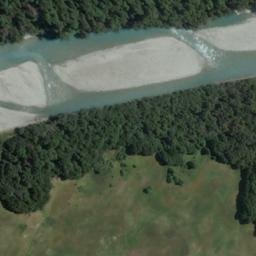 Satellite imagery of Harper Bluff, NZ