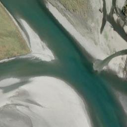 Satellite imagery of Thomas Bluff, NZ