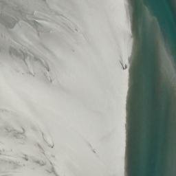 Satellite imagery of Thomas Bluff, NZ