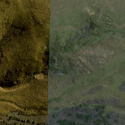 Satellite imagery of Devils Lookout, NZ