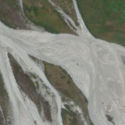 Satellite imagery of Strutt Bluff, NZ