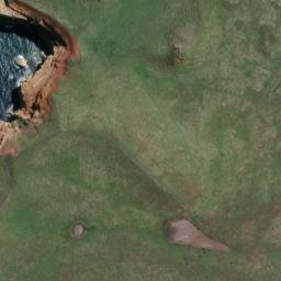 Satellite imagery of Point Webb, NZ