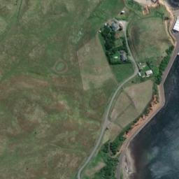 Satellite imagery of Point Webb, NZ