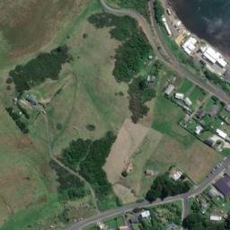 Satellite imagery of Point Webb, NZ